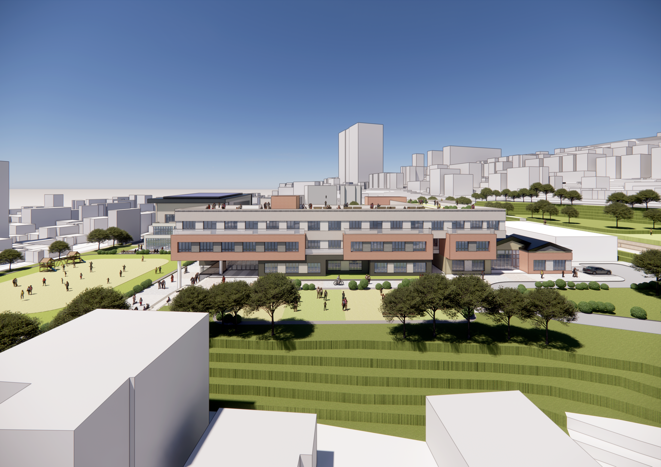 김해동광초등학교 그린스마트 미래학교 개축